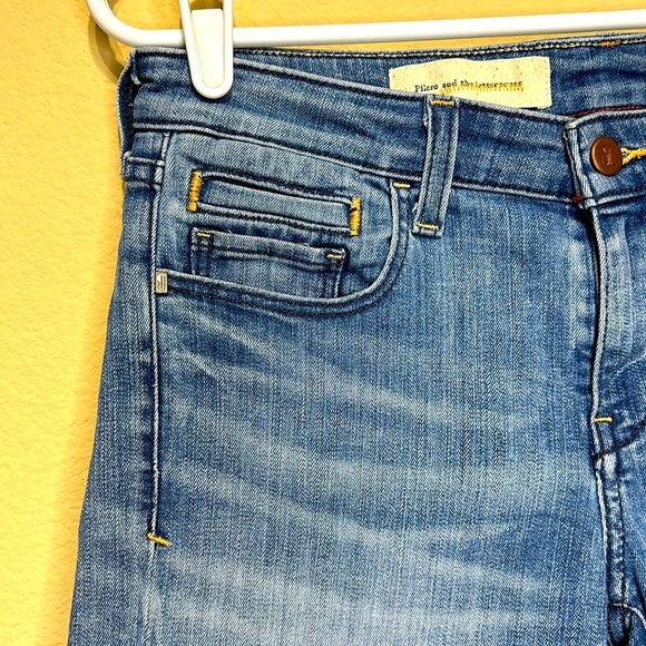 Anthropologie Pilcro Denim Jean Shorts Size 27 Coastal Casual - Picture 4 of 12